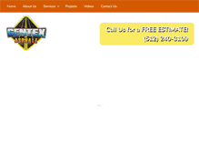Tablet Screenshot of centexasphalt.com